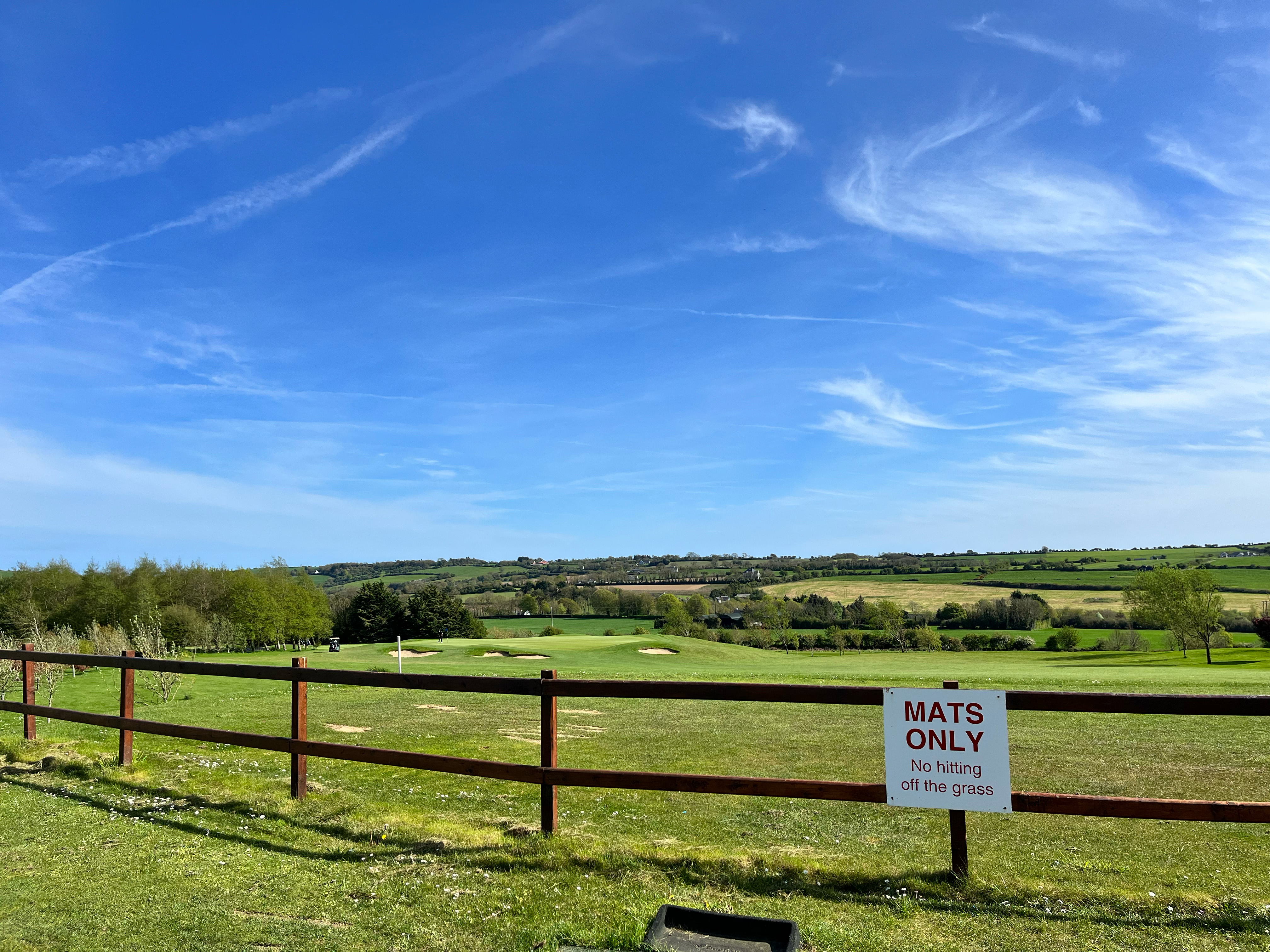 Golf course view near Kinsale